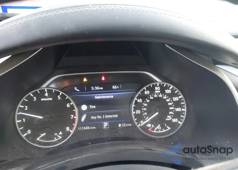 2017 Nissan Murano Platinum из США, поврежденный, VIN 5N1AZ2MG0HN130996